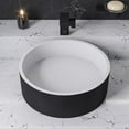 thumbnail image 5 of ALFI brand ABRS15RBM Black Matte 15" Round Solid Surface Resin Sink, 5 of 12