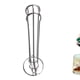 thumbnail image 5 of Soporte para Cápsulas de Café, 20 Unidades, Torre Negra Plateada, Dispensador de Cápsulas, Estantes Giratorios para Almacenamiento en Cajones., 5 of 5