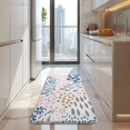 thumbnail image 4 of Multicolor Abstract Floral and Leaf Pattern Kitchen Rug Mat,Kitchen Runner Rugs Non Skid Washable,Decorative Kitchen Floor Mats for Kitchen,Sink,Laundry,17"x47.2", 4 of 7