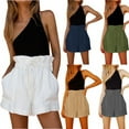 thumbnail image 5 of Casual high waist shorts for women, 5 of 5