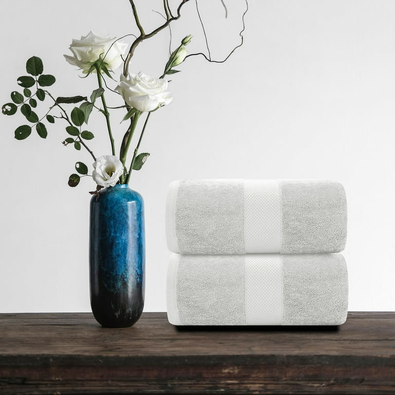 2-Piece Extra Large Bath Sheet Towels Gift Set 180 x 90 cm - Todd