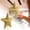 A, variant on Christmas Tree Topper Star - 3D Gold Glitter Star Tree Topper for Christmas Tree Decoration, Holiday Seasonal Decor and Home Festive Ornaments