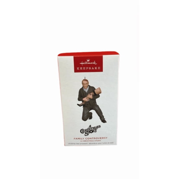 2025 Family Controversy Ornament (A Christmas Story) Hallmark Keepsake Christmas Tree Ornaments QXI8022