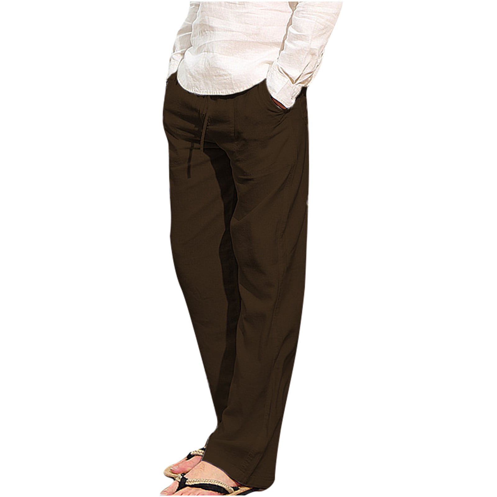 KIHOUT Men And Women Comfortable Printed High Waist Leisure Pants  Sweatpants Pants 