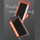 thumbnail image 5 of Soporte para teléfono Baño Inodoro Soporte para teléfono montado en la pared Impermeable Soporte giratorio para teléfono celular de 180 grados, Naranja Inevent HA006207-01, 5 of 7