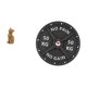 thumbnail image 5 of Reloj con figura de animal esculpido en resina, decoración creativa para gimnasio, levantamiento de pesas, culturismo, escritorio, entrada, sala de es, 5 of 8