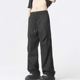 thumbnail image 6 of Erwazi Men's Pants Baggy Casual Parachute Pant Loose Fit Joggers with Pockets Streetwear, 6 of 6