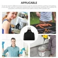 thumbnail image 4 of Aggxpf Chef Apron for Men Women with Large Pockets, Adjustable Cross Back Apron, Durable Cotton Large Apron for Cooking, Grilling, Gardening, 4 of 5