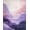 Purple Pink, Pattern 3, variant on ODIKA 8'x10' Washable Area Rug Durable, Non-Slip Purple Abstract Geometric Interlocking Blocks Ombre Gradient for Living Room, Under Sectional, Family