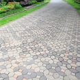 thumbnail image 3 of Yuarrent Molde Hexagonal para hacer caminos, molde pavimentador de hormigón, molde de piedra escalonada de cemento para jardín y parque Jardín y Patio Yuarrent HA013693-00, 3 of 6