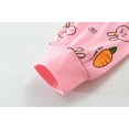 thumbnail image 6 of FEDPOP Girls Pajamas Graphic Pjs 100% Cotton Kids Clothes Sleepwear Sets 7T, 6 of 7