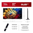 thumbnail image 4 of TV TCL 98Q651G 98 Pulgadas TCL QLED 4K HDR Google TV Mod 98Q651G, 4 of 4