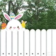thumbnail image 5 of ddioayh Easter Yard Sign with Peeping Bunnies Outdoor Decoration Includes Easter Eggs for Garden Fence Party and Easter Hunt Games, 5 of 5