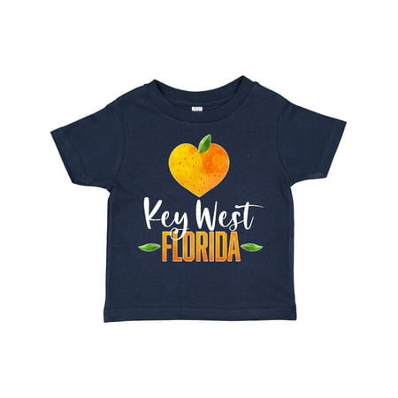 

Inktastic Key West Florida Orange in Heart Gift Toddler Boy or Toddler Girl T-Shirt