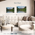 thumbnail image 4 of Elephant Stock Maroon Bells Lake Sunshine Wall Art - Horizontal Canvas Wall Art - Living Room Wall Decor - Nature Canvas - Gray And White Decor - 30" x 20", 4 of 8