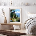 thumbnail image 6 of Diamond Art Kits for Adults - 5d Stone Cottage In Mountain Meadow Diamond Painting for Adults, Diamond Art for Adults Beginners, Frameless Diamond Painting Kits for Adults for Home Wall Decor, 6 of 7