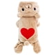 thumbnail image 1 of Sudadera gruesa con capucha para perro pequeño, mono cálido para cachorro, chándal, suéter de invierno para mascota, ropa para chihuahua, talla S (marrón), 1 of 7