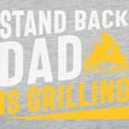 thumbnail image 3 of CafePress - Stand Back Dad Is Grilling Long Sleeve T Shirt - Womens Baseball Tee, 3 of 4