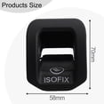 thumbnail image 4 of Black Rear Seat ISOFIX Mount Cover For Mercedes-Benz A CLA GLA Class W176 Easy Installation & Factory Specifications, 4 of 6