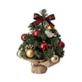 thumbnail image 6 of Abbraccia Artificial Tree ,Christmas Artificial Tree, Miniature Small Xmas Artificial Tree for Home ,Winter,Indoor Craft red, 6 of 10