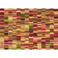 thumbnail image 1 of Ahgly Company Machine Washable Indoor Rectangle Transitional Yellow Area Rugs, 2' x 5', 1 of 7