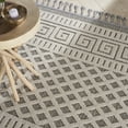 thumbnail image 6 of Nourison Elwood Moroccan Modern Ivory/Grey 9' x 12'2" Area Rug, (9' x 12'), 6 of 8