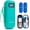 Green, variant on YOUSHARES Insulin Cooler Travel Case with Temperature Display - Refrigerated Medicine Cooling Bag with 2 TSA Approved Ice Pack, Medication Pen Diabetic Supplies Organizer for Trip and Daily(Blue)