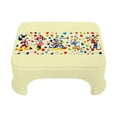 thumbnail image 2 of Bath Stool For Bathroom, Disney Team Mickey Stool For Bathing, Plastic, Lightweight, Versatile & Comfortable Design (Cream) Pack Of 3, 2 of 4