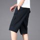 thumbnail image 2 of Pantalones cargo finos de verano para hombre: cordón, poliéster, tallas L-XXXXXXL, playa/casual, cintura elástica, 2 of 4
