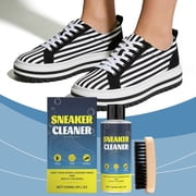 Shoe Cleansing Kit, Foam Decontaminant, Multi-material Refresher, Mild Efficient Maintenance Solution for Sneaker Footwear Canvas Rubber Leather Daily Cleaning Upkeep