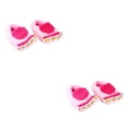 thumbnail image 4 of Minnieouse Pantuflas Hobbits para pies, pantuflas combinadas de Monster Adventure, suaves y cálidas, cómodas de llevar, color rosa, talla única rosa tamaño libre 2Conjunto, 4 of 6