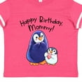 thumbnail image 4 of Inktastic Happy Birthday, Mommy- Cute Penguins Boys or Girls Toddler T-Shirt, 4 of 5