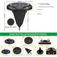 thumbnail image 2 of Solar-Powered Ground Lights, Automatic On/Off Non-Slip Waterproof Decor For Patio Yard, Stylish And Safe Outdoor Lighting, 2 of 7