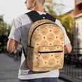 thumbnail image 6 of Honeii Squirrel And Nuts Print School Backpack,Casual Lightweight Travel Rucksack Daypack,Backpacks for College High, 6 of 6