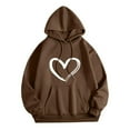 thumbnail image 1 of Sweats à Capuche à Manches Longues pour Femmes avec Poches, 1 of 3