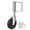 4 inch silver, variant on Garden Gate Wheel Spring Loaded Gate Caster with 360 Swivels Heavy Duty Gate Wheel for Outdoor Wooden Gate Fence