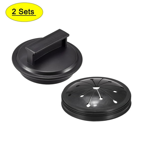 Uxcell 3pcs Garbage Disposal Splash Guard Sink Baffle and 1pcs Sink Stopper