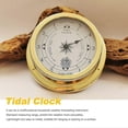 thumbnail image 2 of Marine Tidal Clock, Tester Copper Shell, Wall Hanging Boat Tidal Clock - 115mm, 2 of 5
