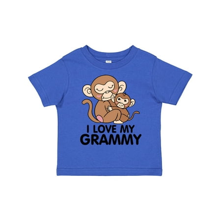 

Inktastic I Love My Grammy Gift Toddler Boy or Toddler Girl T-Shirt
