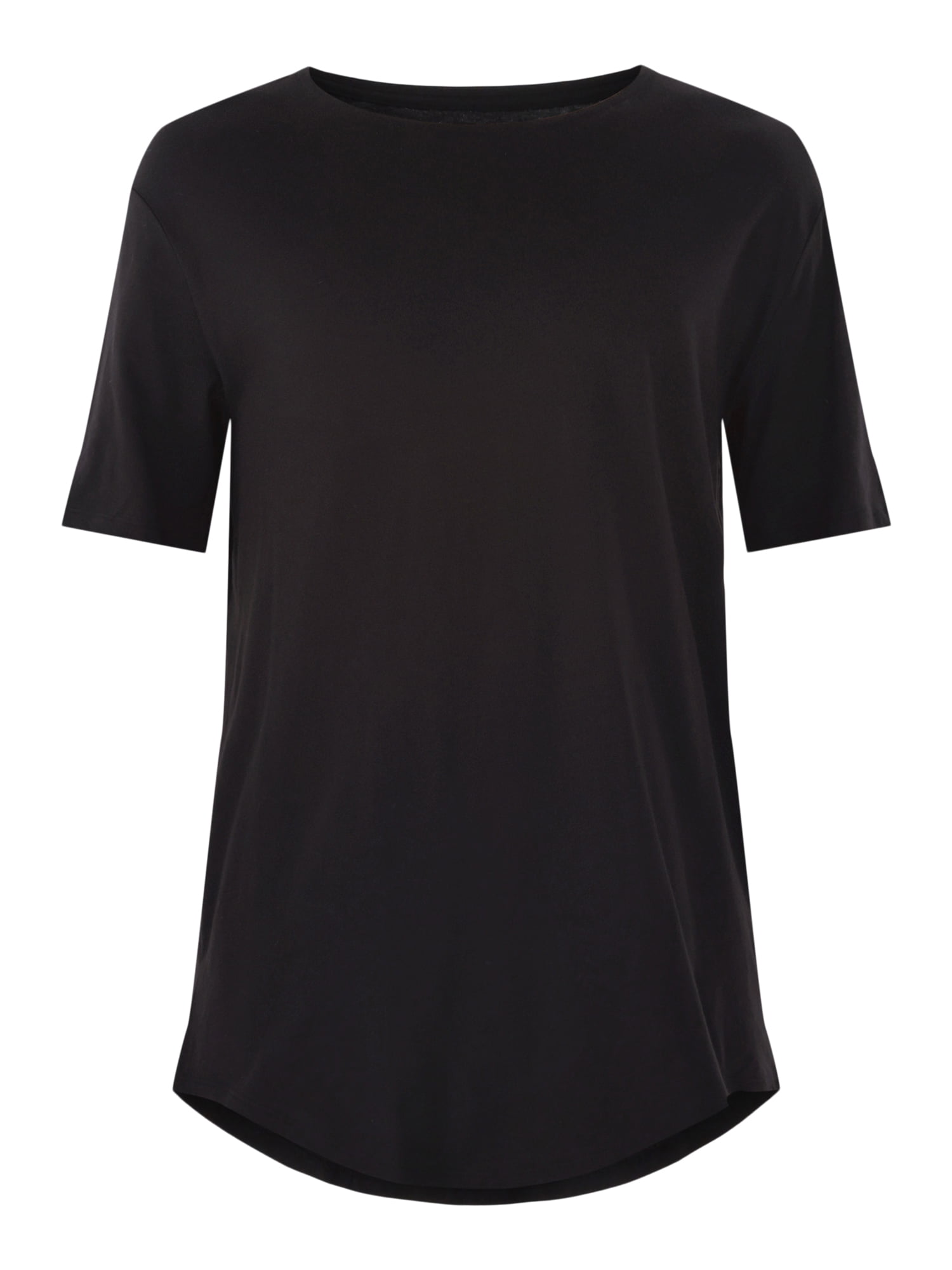No Boundaries Men's & Big Men's Longline Curved Hem Elongated Tee Shirt, 2-Pack, Sizes XS-5XL