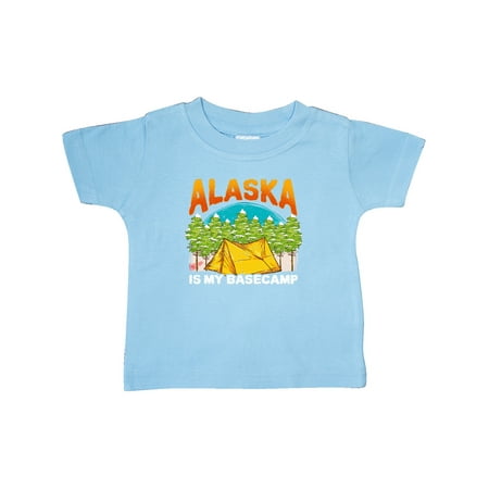 

Inktastic Alaska Camping Vacation Gift Baby Boy or Baby Girl T-Shirt