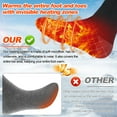thumbnail image 6 of Unisex 5000mAh Rechargeable Heated Socks - 4 Heating Levels for Winter Sports Electric Socks for Men & Women  - Battery Powered Warm Socks for Skiing Hunting Camping Hiking Cycling Outdoor Work, 6 of 10