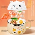 thumbnail image 3 of Decorative Cartoon Bowl Instant Noddles Container Multi-Purpose Ceramic Bowl, 3 of 8