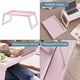 thumbnail image 4 of Mesa plegable de plástico para cama, mesa plegable para computadora, escritorio de almacenamiento, mesas plegables de plástico, 4 of 6