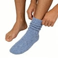thumbnail image 6 of Cute Fuzzy Calf Socks for Women and Men, Thickened Fleece Slipper Socks, Super Soft Cozy Puffy Winter Warm Sleeping Socks, Indoor Floor Socks, Multi Color Gift Socks, 6 of 6