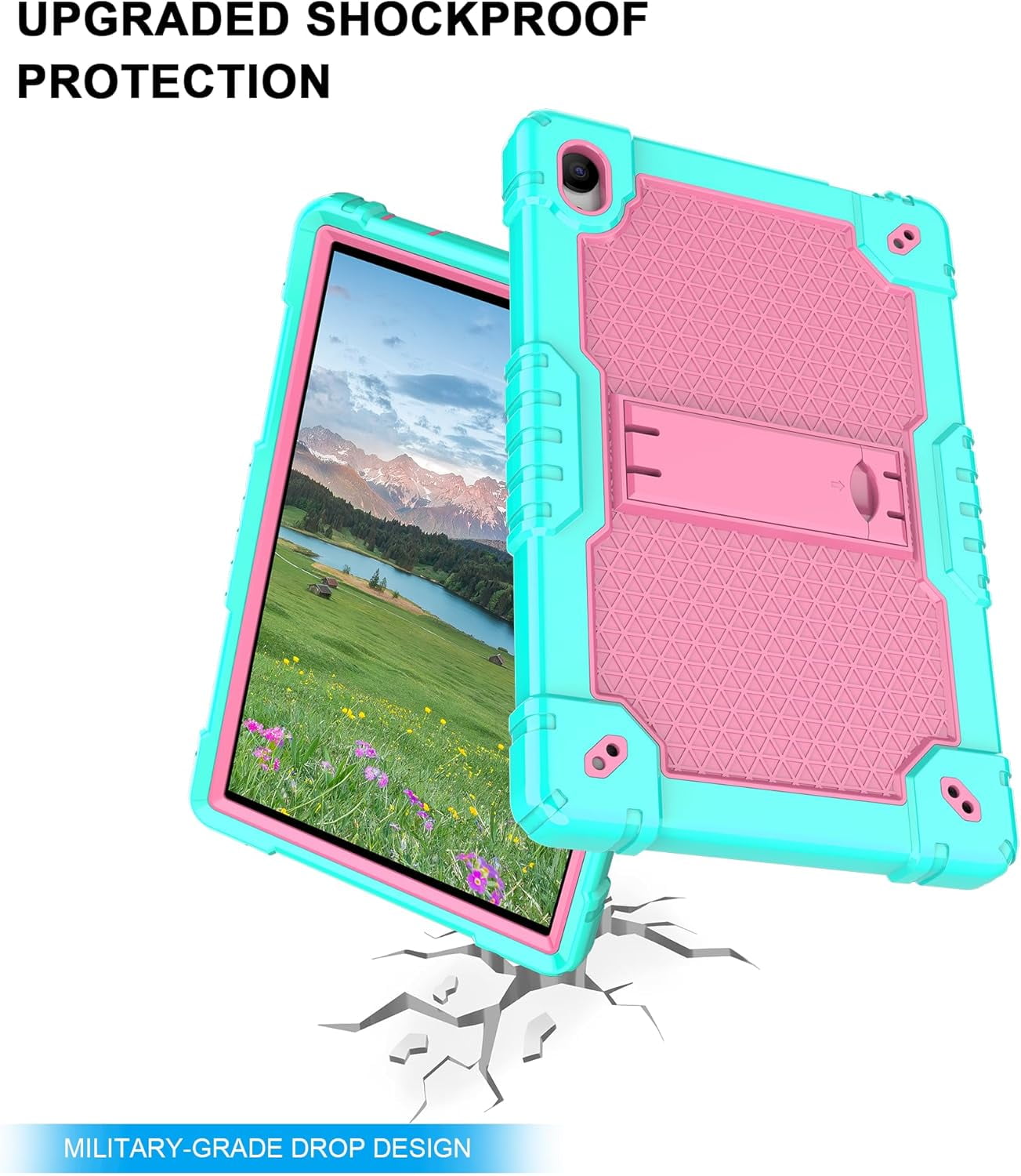 Schutzhülle Für Urao C107 10,1 Zoll Tablet – Stoßfeste Hülle Mit Schultergurt & Standfuß Für Kinder