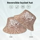 thumbnail image 2 of Balery Leopard Brown Sombreros para el sol para hombre y mujer, sombrero de pescador con UPF 50+, 2 of 6
