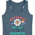 thumbnail image 3 of Instant Message - Personal Growth Isn't Always Easy - Women's Racerback Tank Top, 3 of 6
