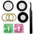 thumbnail image 1 of 3 Pieces OEM Original Rear Back Camera Sapphire Glass Lens Replacement + Adhesive Preinstalled + Repairing, 1 of 5