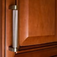 thumbnail image 5 of GlideRite 5" Screw Spacing Satin Nickel Solid Knurled Bar Pull Cabinet Hardware Handle, 5 of 6